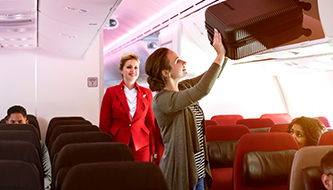 virgin atlantic suitcase size